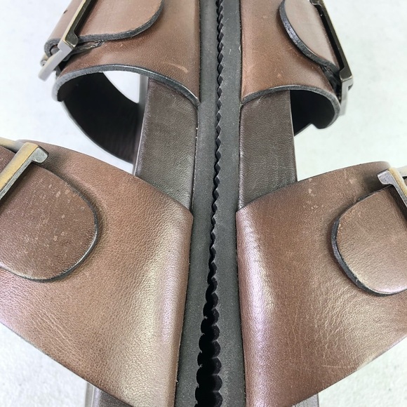 The Mens Store Bloomingdales Brown Devin Sandals Size 8M main image 3